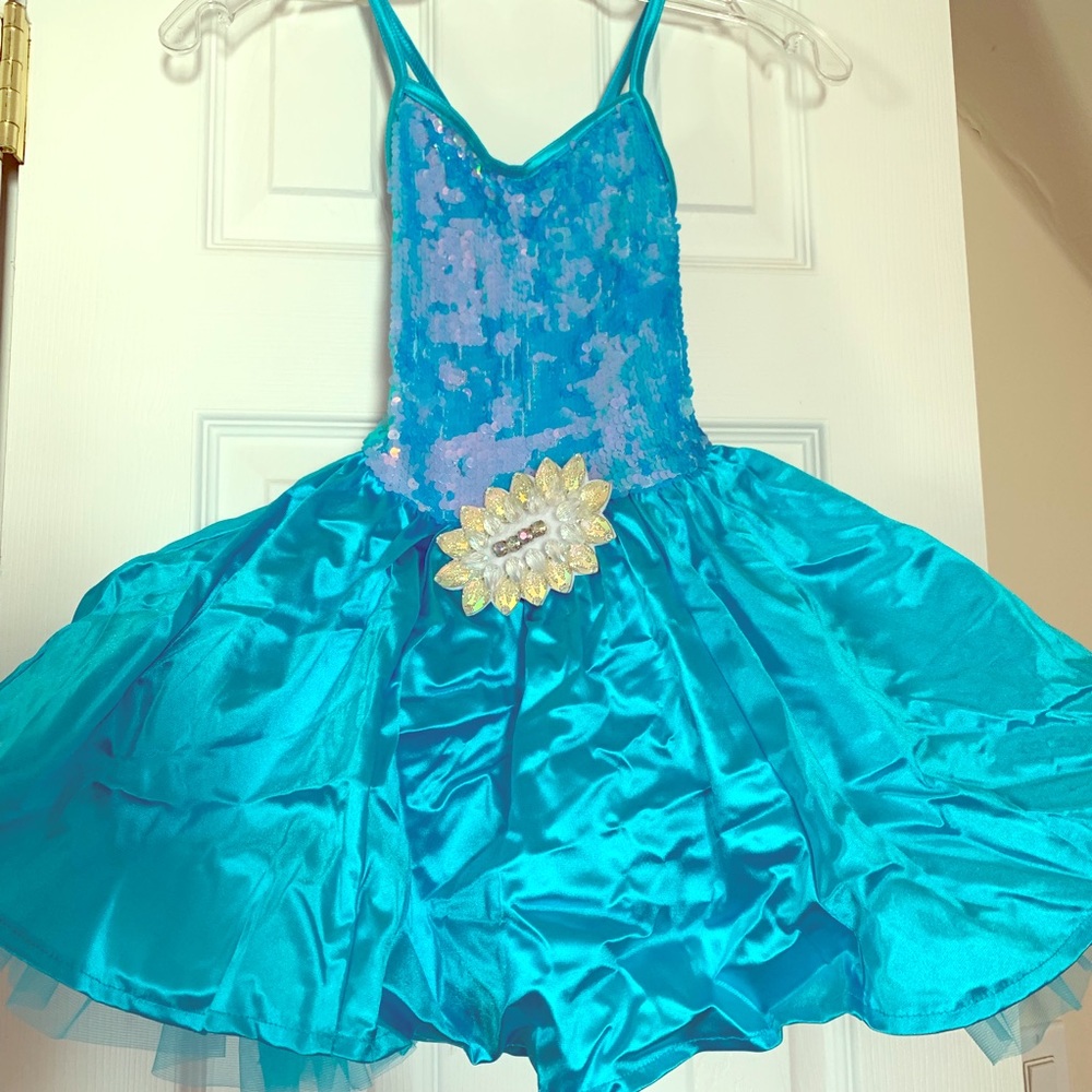 Weissman Girls Dance Costume Size IC 7/8
